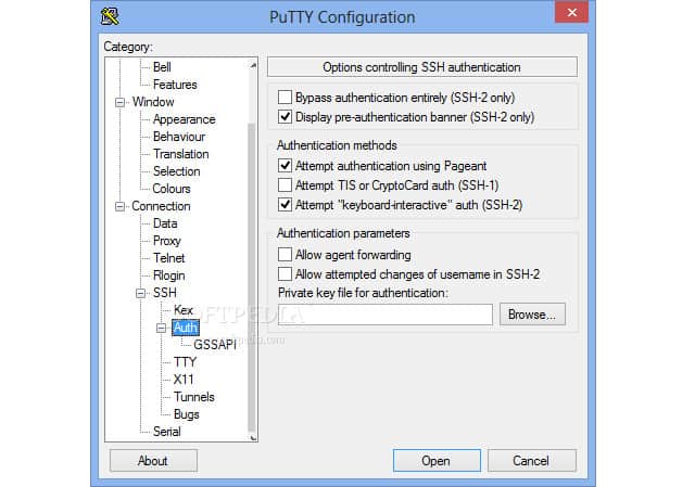 putty ssh client for mac os x