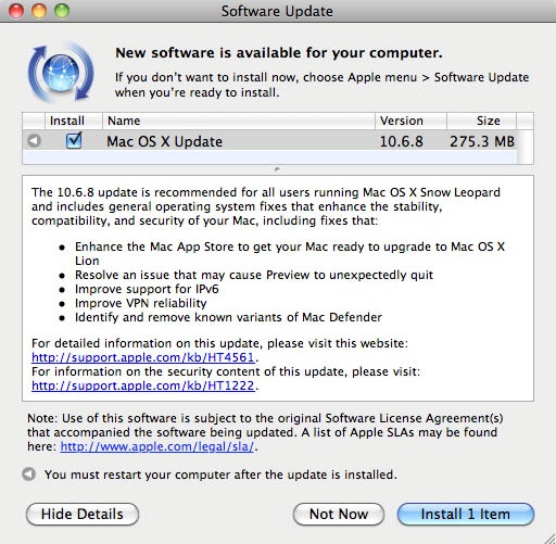 antivirus software for mac os x 10.6.8